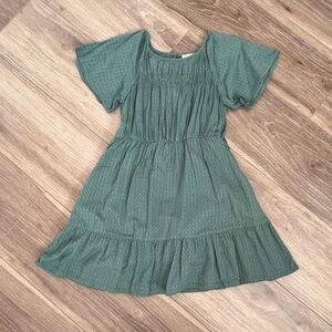 Girls M Green Dress